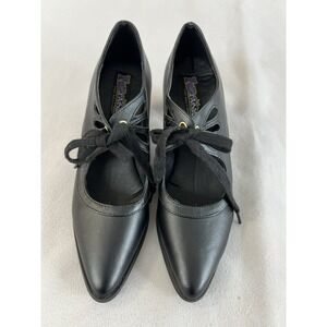 Funtasma Costume Colonial era Women's Black "witch" Shoes , SZ 7